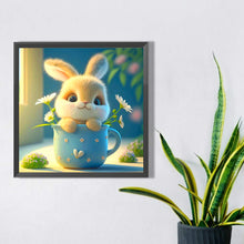 Load image into Gallery viewer, Cup Rabbit 40*40CM(Picture) Full Square Drill Diamond Painting
