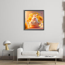 Load image into Gallery viewer, Cup Rabbit 40*40CM(Picture) Full Square Drill Diamond Painting
