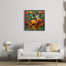 Load image into Gallery viewer, Embossed Deer 40*40CM(Picture) Full Square Drill Diamond Painting
