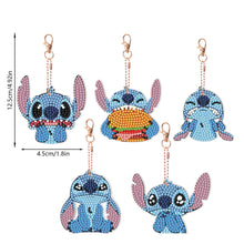 Load image into Gallery viewer, 10PCS Mouse Diamond Keychain Shaped Drill Double Sided for Beginners Kids Adults
