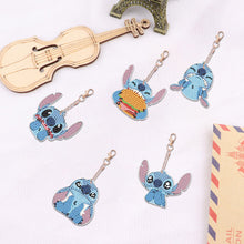 Load image into Gallery viewer, 10PCS Mouse Diamond Keychain Shaped Drill Double Sided for Beginners Kids Adults
