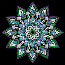 Load image into Gallery viewer, Mandala 30*30CM(Canvas) Partial Special Shaped Drill Diamond Painting
