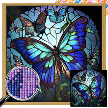 Load image into Gallery viewer, Small Butterfly 40*40CM(Picture) Full Square Drill Diamond Painting
