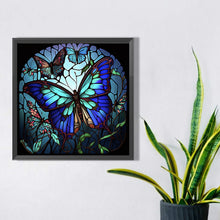 Load image into Gallery viewer, Small Butterfly 40*40CM(Picture) Full Square Drill Diamond Painting

