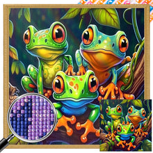 Load image into Gallery viewer, Frog 40*40CM(Picture) Full Square Drill Diamond Painting
