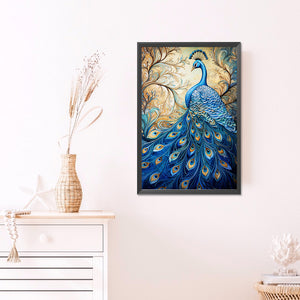 Peacock 40*60CM(Picture) Full Square Drill Diamond Painting