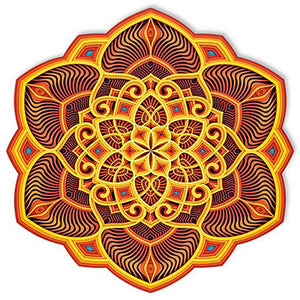 Mandala 40*40CM(Canvas) Full Round Drill Diamond Painting