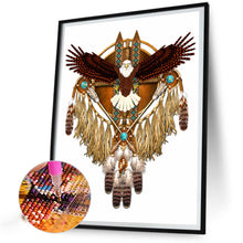 Load image into Gallery viewer, Eagle Dream Catcher 30*40CM(Canvas) Full Round Drill Diamond Painting
