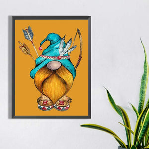 Indian Goblin 30*40CM(Canvas) Full Round Drill Diamond Painting