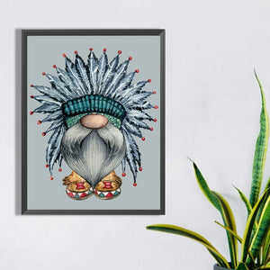 Indian Goblin 30*40CM(Canvas) Full Round Drill Diamond Painting