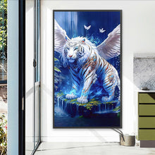 Load image into Gallery viewer, Angel Tiger 40*70CM(Picture) Full Round Drill Diamond Painting
