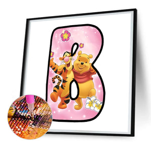 Tigger And Winnie The Pooh 30*30CM(Canvas) Full Round Drill Diamond Painting