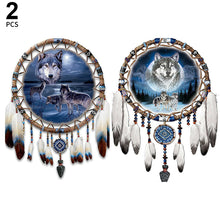 Load image into Gallery viewer, Wolf Dream Catcher 30*40CM(Canvas) Full Round Drill Diamond Painting
