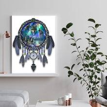 Load image into Gallery viewer, Wolf Dream Catcher 30*40CM(Canvas) Full Round Drill Diamond Painting
