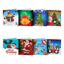 Load image into Gallery viewer, Christmas Diamond Greeting Thank You Card Shaped Drill (Christmas x 16 Set)
