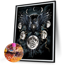 Load image into Gallery viewer, Black Eagle 30*40CM(Canvas) Full Round Drill Diamond Painting
