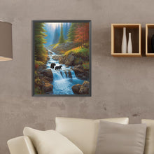 Load image into Gallery viewer, Waterfall View 30*40CM(Canvas) Full Round Drill Diamond Painting
