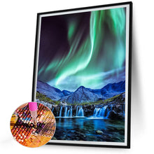 Load image into Gallery viewer, Waterfall View 30*40CM(Canvas) Full Round Drill Diamond Painting
