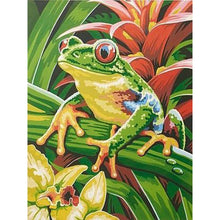 Load image into Gallery viewer, Frog 30*40CM(Canvas) Full Round Drill Diamond Painting
