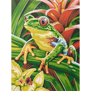 Frog 30*40CM(Canvas) Full Round Drill Diamond Painting