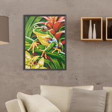 Load image into Gallery viewer, Frog 30*40CM(Canvas) Full Round Drill Diamond Painting
