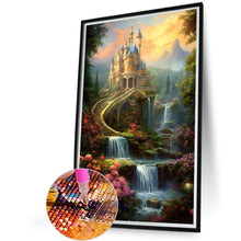 Load image into Gallery viewer, Castle In The Woods 40*60CM(Canvas) Full Round Drill Diamond Painting
