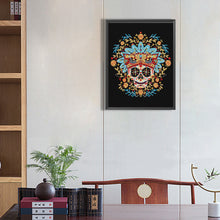 Load image into Gallery viewer, Skull 0 30*40CM(Canvas) Partial Special Shaped Drill Diamond Painting

