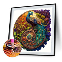 Load image into Gallery viewer, Peacock 40*40CM(Picture) Full Round Drill Diamond Painting
