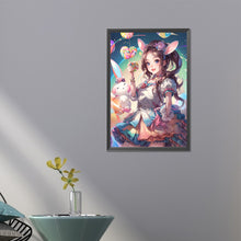 Load image into Gallery viewer, Lollipop Bunny Girl 40*60CM(Picture) Full Round Drill Diamond Painting
