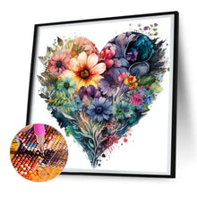 Load image into Gallery viewer, Love Flowers 30*30CM(Canvas) Full Round Drill Diamond Painting
