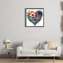 Load image into Gallery viewer, Love Flowers 30*30CM(Canvas) Full Round Drill Diamond Painting
