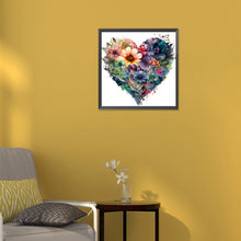 Load image into Gallery viewer, Love Flowers 30*30CM(Canvas) Full Round Drill Diamond Painting
