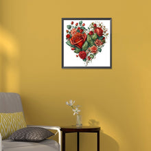 Load image into Gallery viewer, Love Flowers 30*30CM(Canvas) Full Round Drill Diamond Painting
