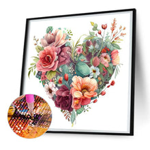 Load image into Gallery viewer, Love Flowers 30*30CM(Canvas) Full Round Drill Diamond Painting
