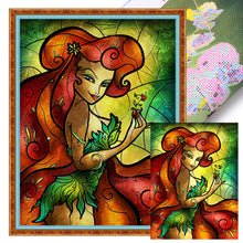 Load image into Gallery viewer, Elf Girl (50*65CM ) 11CT 3 Stamped Cross Stitch
