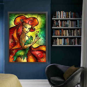 Elf Girl (50*65CM ) 11CT 3 Stamped Cross Stitch