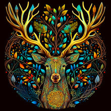 Load image into Gallery viewer, Elk 50*50CM(Canvas) Full Round Drill Diamond Painting

