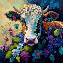 Load image into Gallery viewer, Painted Cow And Sheep 30*30CM(Canvas) Full Round Drill Diamond Painting

