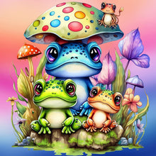 Load image into Gallery viewer, Frog 30*30CM(Canvas) Full Round Drill Diamond Painting
