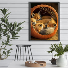 Load image into Gallery viewer, Fox 30*40CM(Canvas) Full Round Drill Diamond Painting
