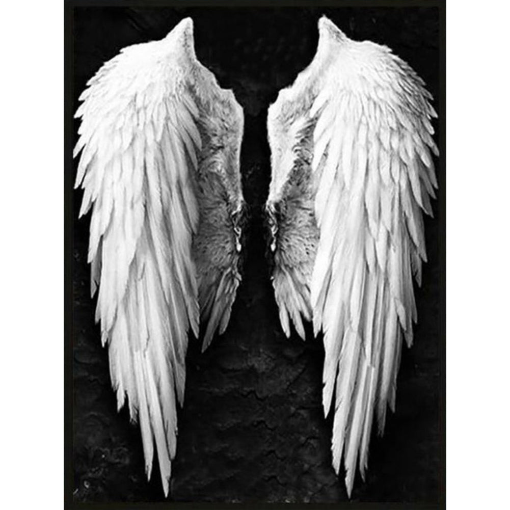 Angel Wings 30*40CM(Canvas) Full Round Drill Diamond Painting