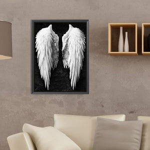 Angel Wings 30*40CM(Canvas) Full Round Drill Diamond Painting