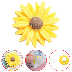 6pcs Diamond Painting Holder Flower Magnet Cover Diamond Painting Magnet Holders