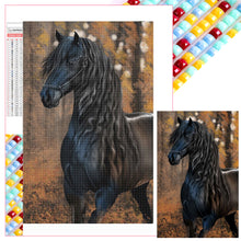 Load image into Gallery viewer, Woods Dark Horse 45*70CM(Picture) Full Square Drill Diamond Painting
