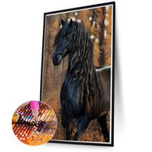 Load image into Gallery viewer, Woods Dark Horse 45*70CM(Picture) Full Square Drill Diamond Painting
