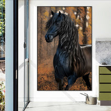 Load image into Gallery viewer, Woods Dark Horse 45*70CM(Picture) Full Square Drill Diamond Painting
