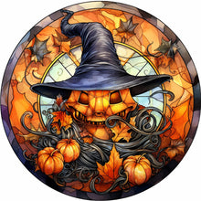 Load image into Gallery viewer, Halloween Horror Atmosphere Glass Painting 30*30CM(Canvas) Full Round Drill Diamond Painting
