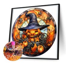 Load image into Gallery viewer, Halloween Horror Atmosphere Glass Painting 30*30CM(Canvas) Full Round Drill Diamond Painting
