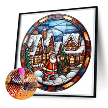 Load image into Gallery viewer, Snow House 30*30CM(Canvas) Full Round Drill Diamond Painting
