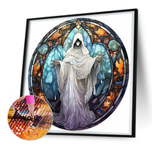Load image into Gallery viewer, Scary Halloween 30*30CM(Canvas) Full Round Drill Diamond Painting
